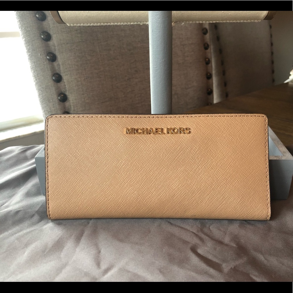 Michael Kors brown wallet